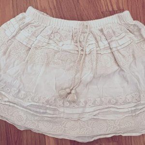 Pink Chicken girls cotton skirt size 7